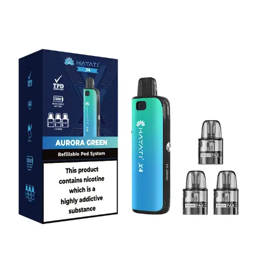 HAYATI X4 REFILLABLE POD VAPE KIT